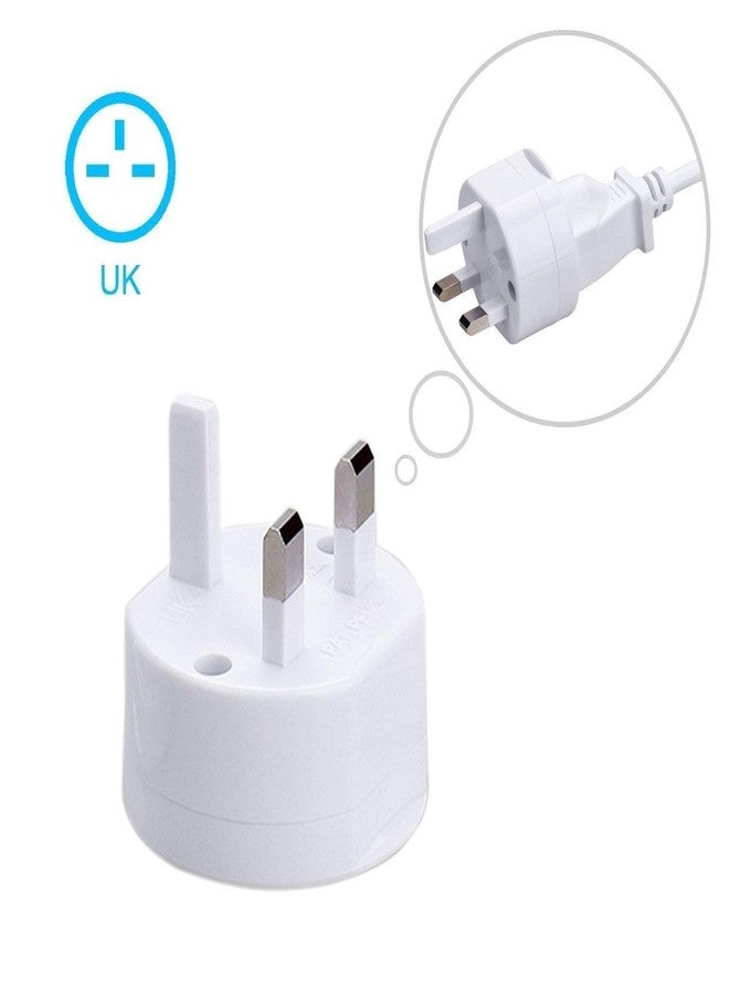 RATEHALF Travel Adapter Round All in One -Supports Over 150 Countries Including US, AUS, NZ, Europe, UK - Image 5